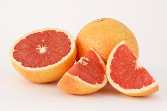 Pink grapefruit nutrition facts