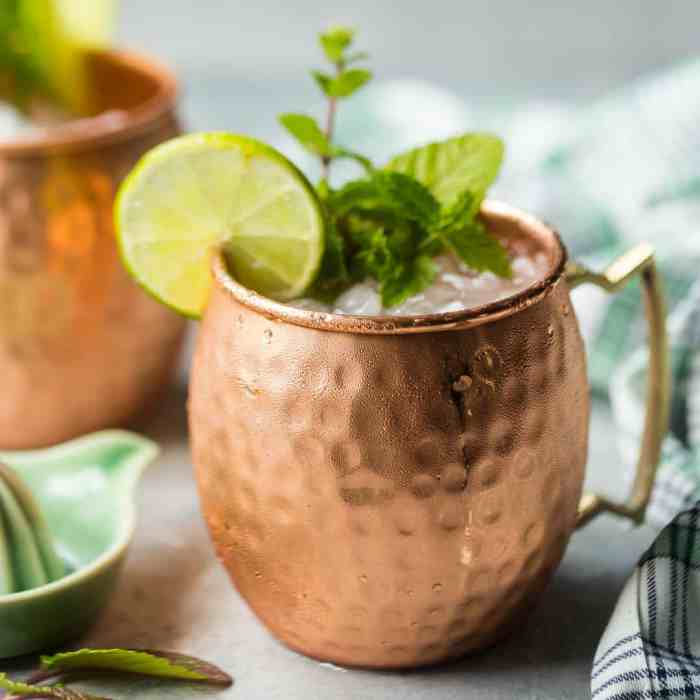 Nutrition facts moscow mule