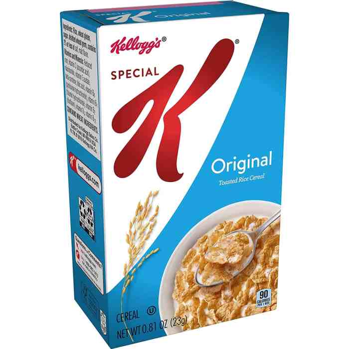 Special k nutrition facts